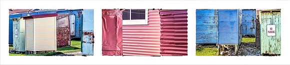 CORRUGATION STREET TRIPTYCH