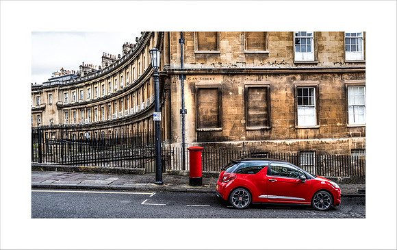 RED LETTERBOX, BATH